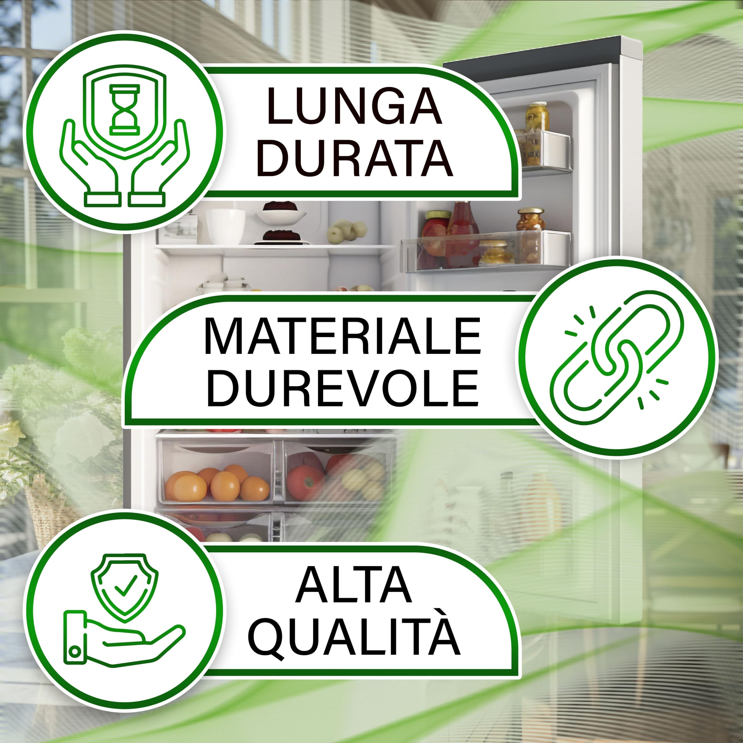 Kit Universale Guarnizione Frigorifero con Сongelatore 1300x700 mm - Garanzia di 5 Anni - MADE IN ITALY - ONIX TECH