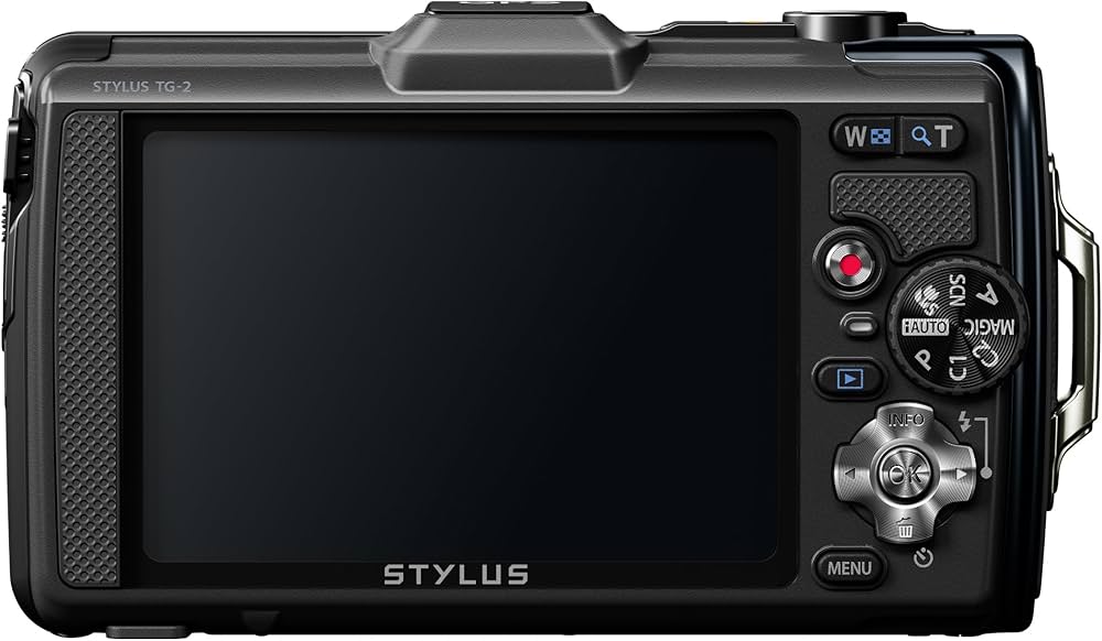 Olympus Stylus TG-2 iHS Digital Camera with 4x Optical Zoom and 3