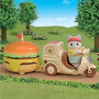 Sylvanian Families - 5757 Obwoźna restauracja z Hamburgerami