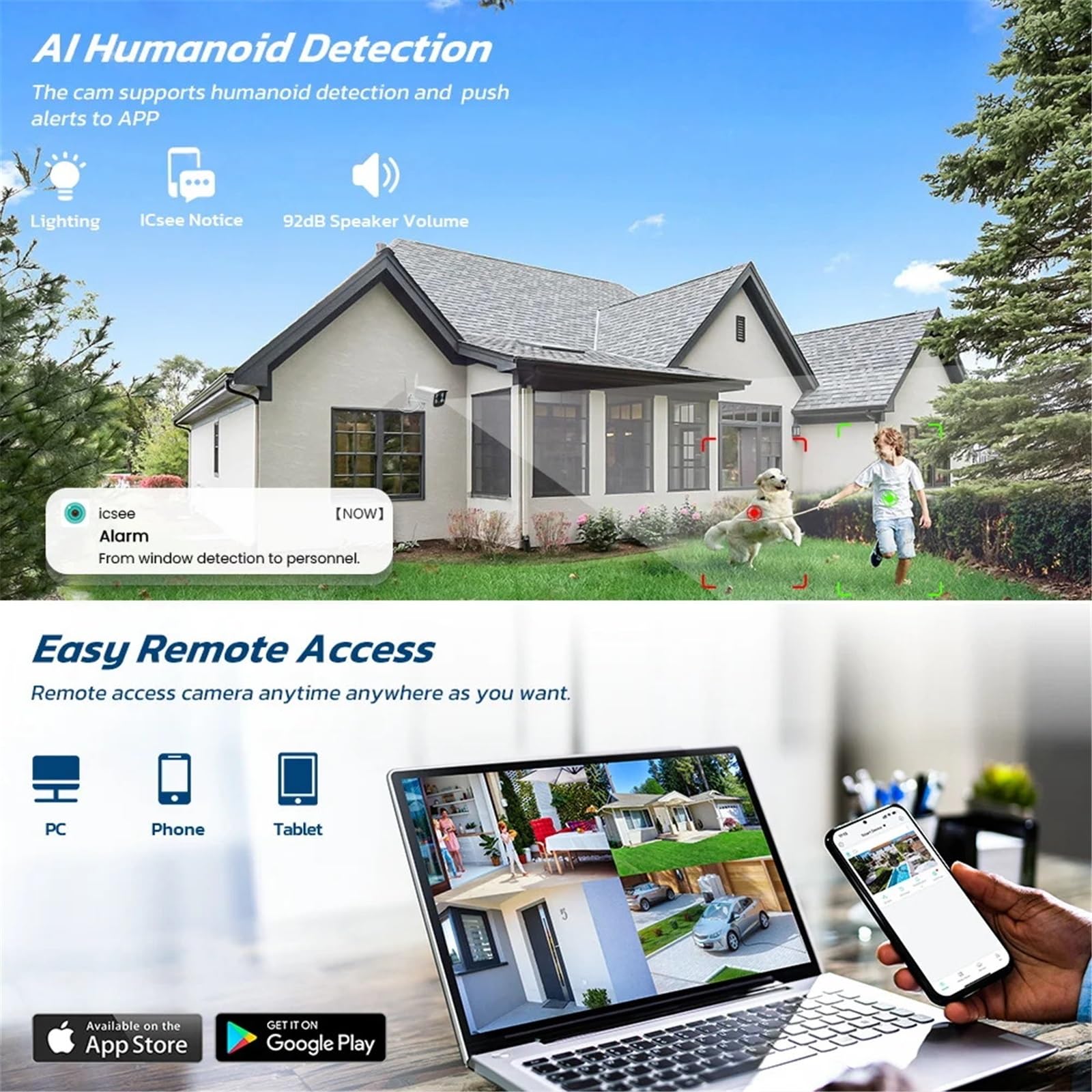 Kamera bezpieczeństwa, 2MP HD IP Camera Outdoor 4MP 1080P WiFi Home Security Wireless Surveillance Bullet Waterproof Video Camara(2MP NO SD Card)