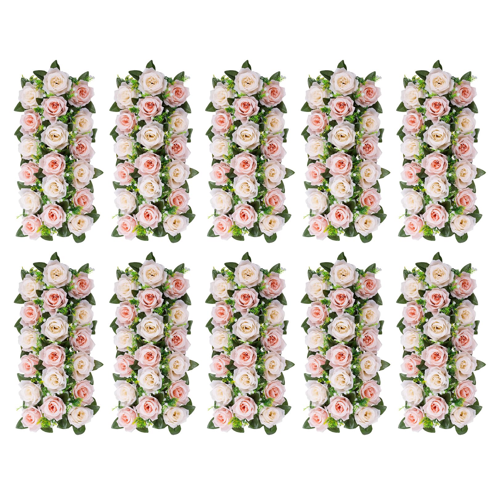 BLOSMON Artificial Flowers Wedding Centerpieces Fake Flowers