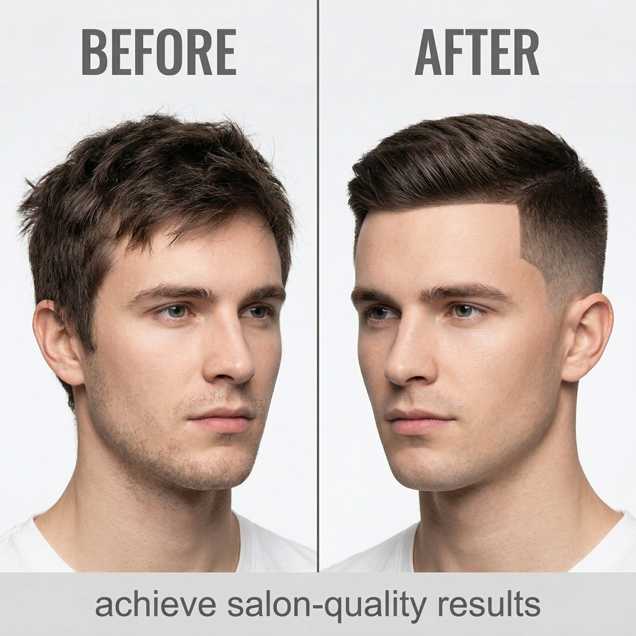 Banda De Corte De Pelo, Guía Para Corte De Pelo Curvado De Silicona, Plantilla De Afeitado Fácil Y Rápido, 4 Pcs