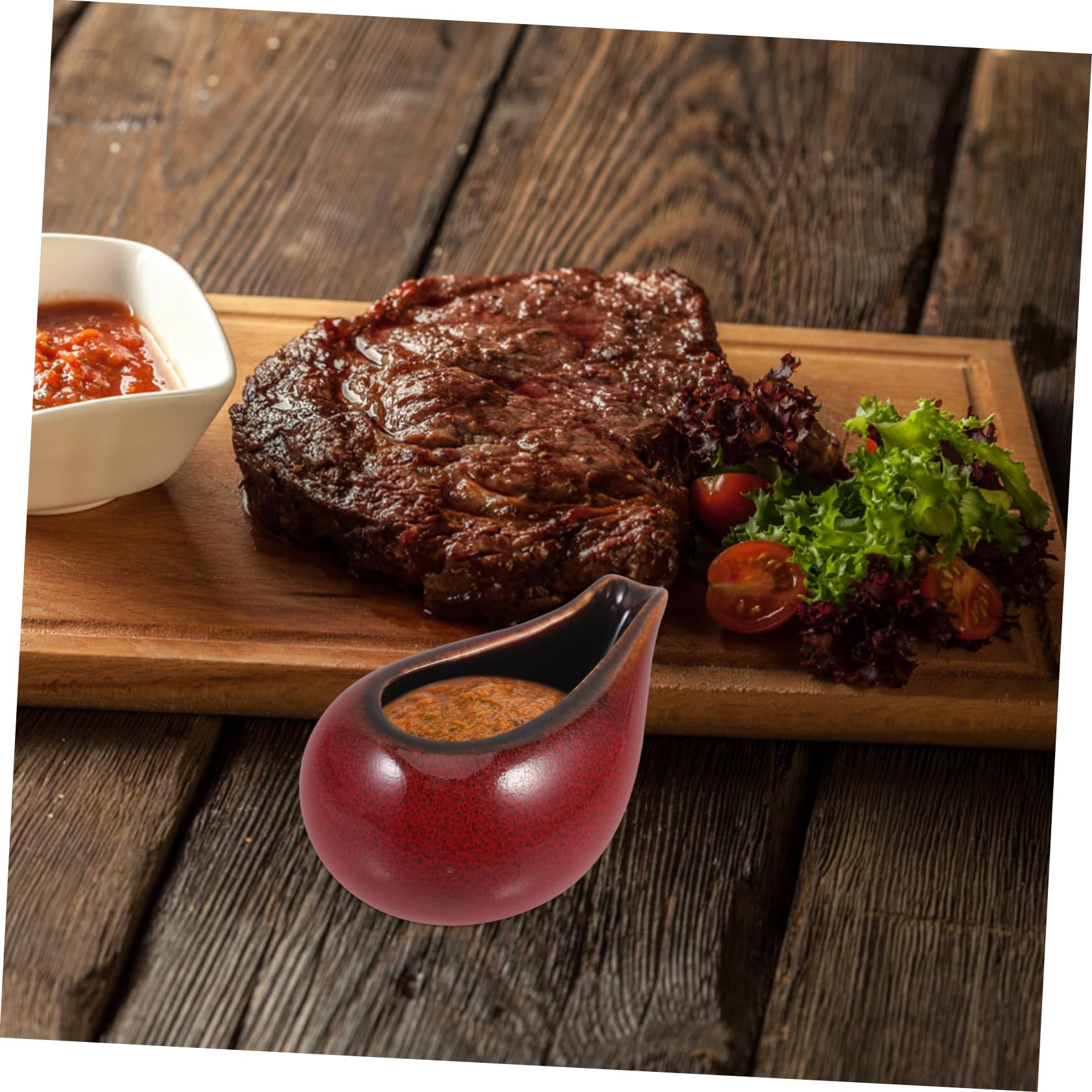 Rae -CREAM Cream Pot - Creamer Allside White with Floral Figures *KITCHENWARE*- Dunn By Magenta