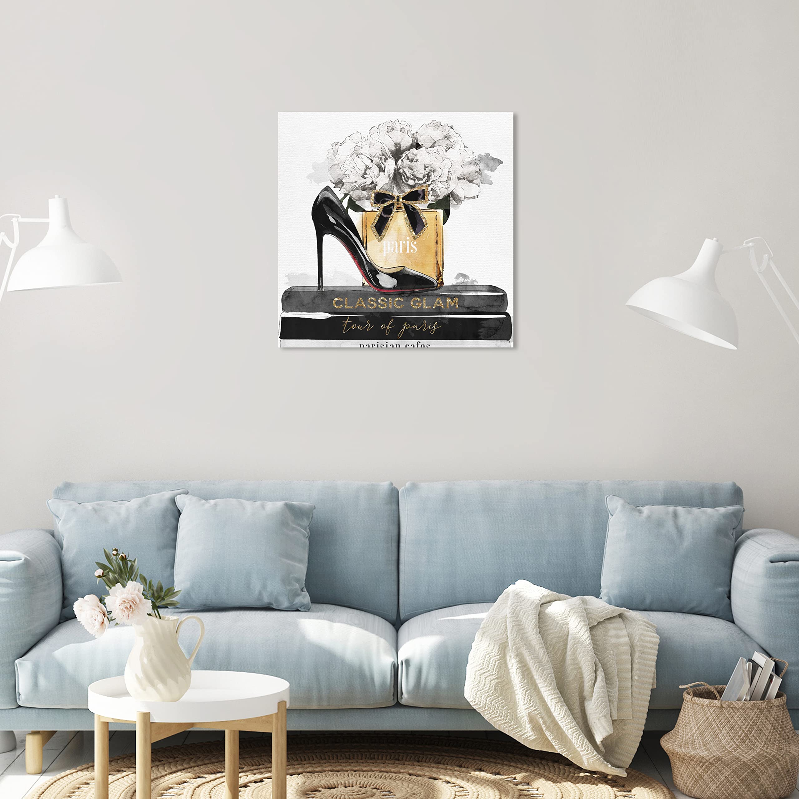 Amazon.co.jp: Oliver Gal Artist Co. Glamorous Stack' ゴールドと