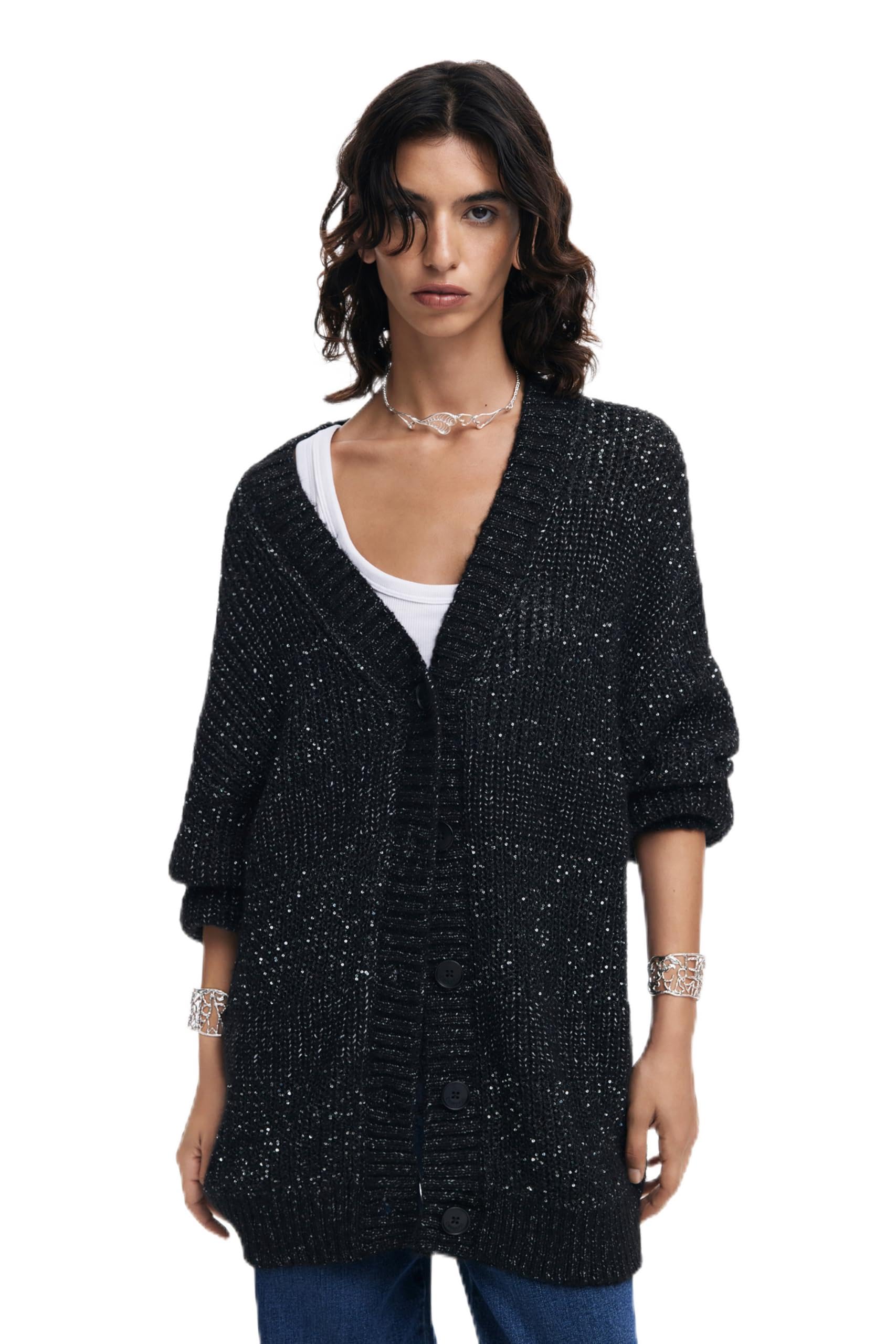 Desigual JERS_FREDERICTON, 2000 Negro, L, Negro, L