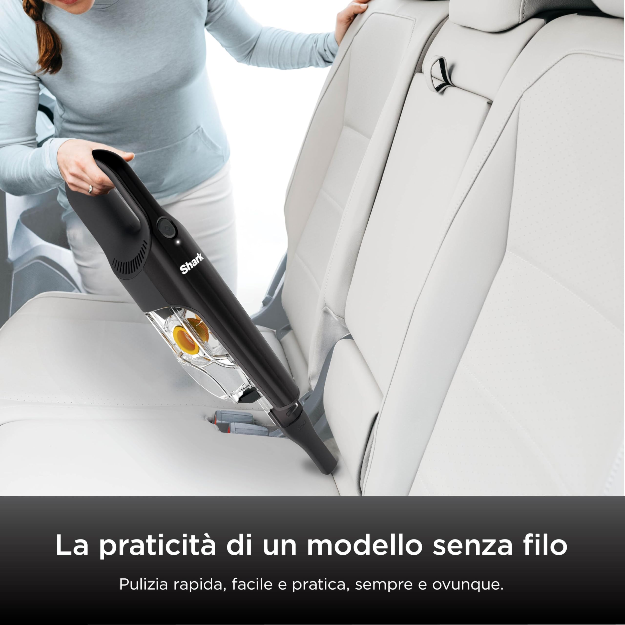 Shark HandVac Aspirapolvere a mano senza filo [CH950EUT] modello Pet