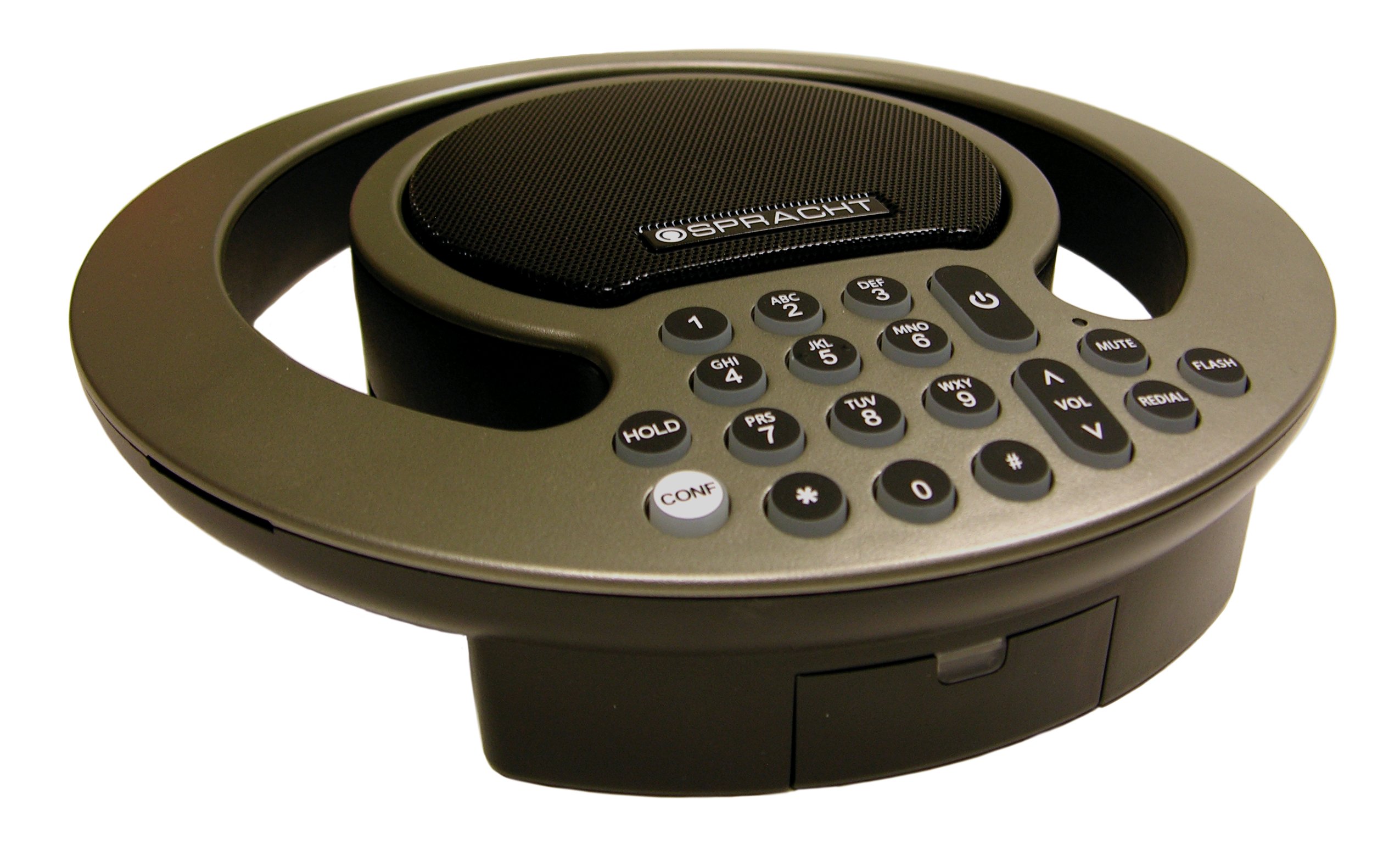 SPRACHTAura SoHo version 2.0 Full-Duplex Analog Conference Phone with Expanded Capability-Amber