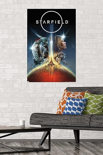 Miniatura 2 de Trends International Starfield - Póster de pared Key Art, 22.37 x 34.00 pulgadas, versión sin marco