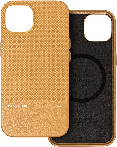 Native Union Clic (Re) Classic - Funda compatible MagSafe, imanes integrados para MagSafe, materiales reciclados y a base de plantas, ultra fuerte,
