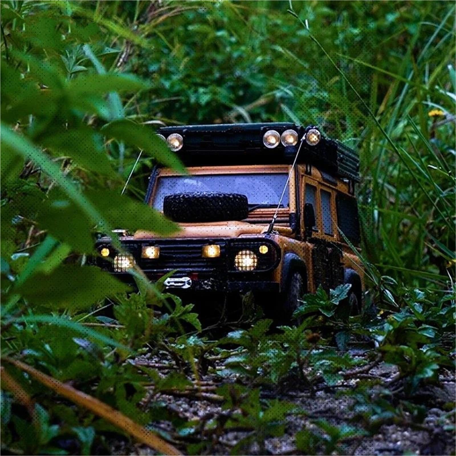 Paraurti Anteriore Per D110 Per Camel Trophy 1/10 RC Crawler Car
