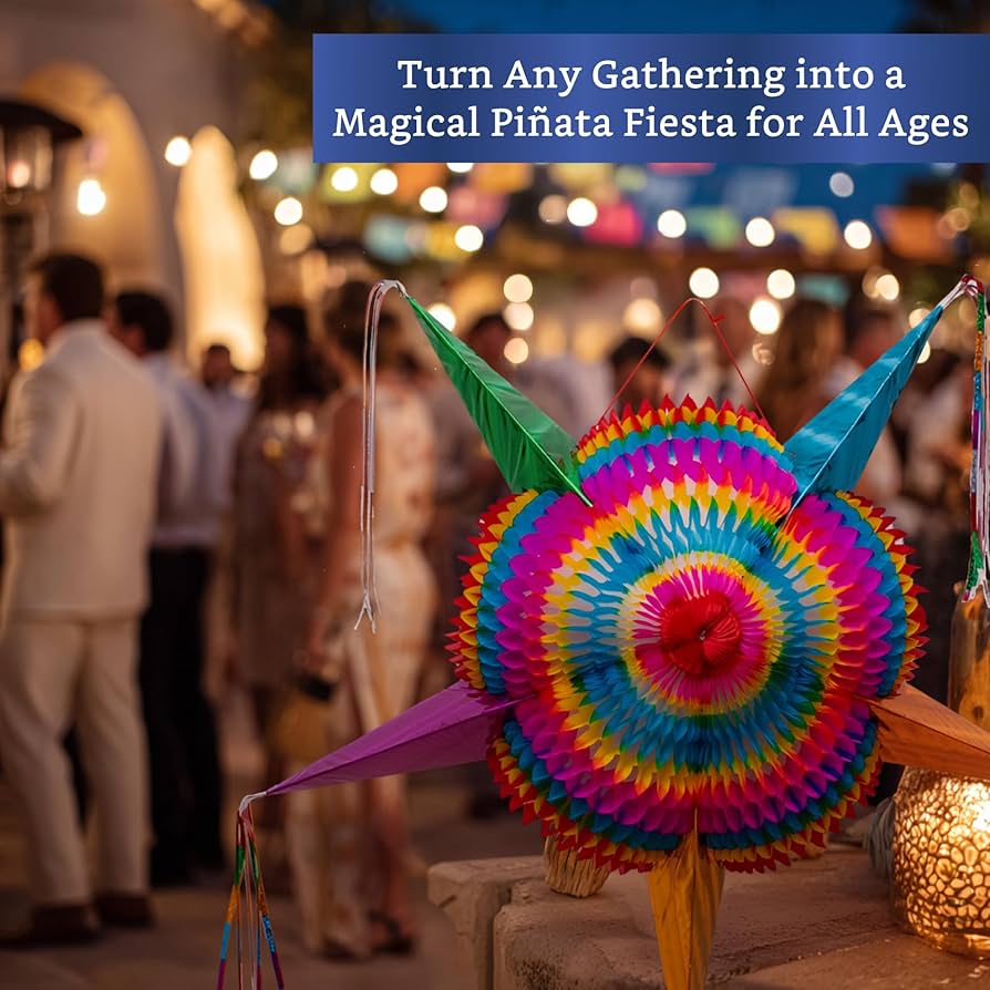 Amazon.com: Mexican Piñata (Large 32 inches) - Authentic Handmade