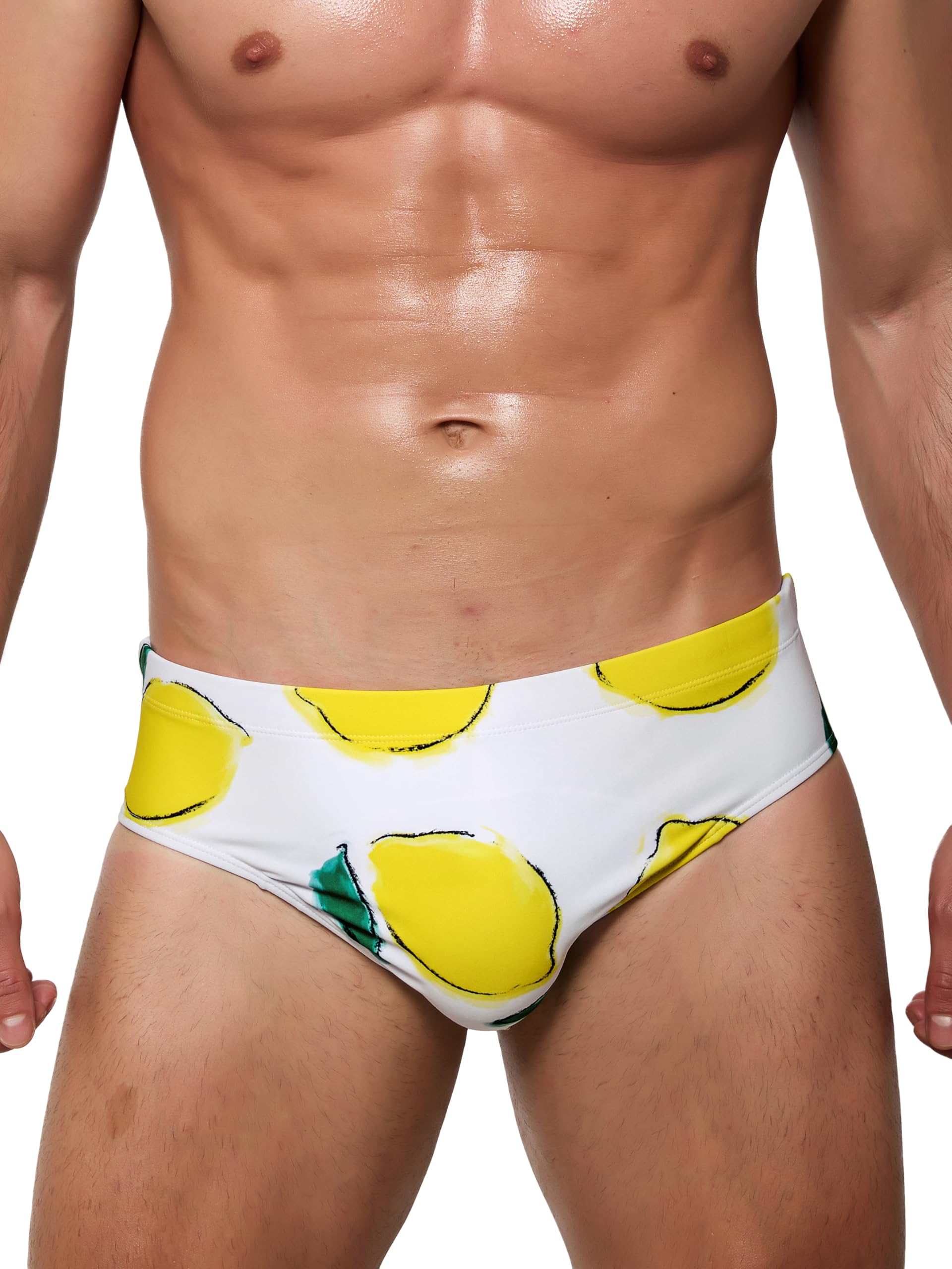 Arcweg Badehose Herren Badeslip Kurz Eng Jungen Schwimmhose Abnehmbares Pad Freizeit Kurze Badehose