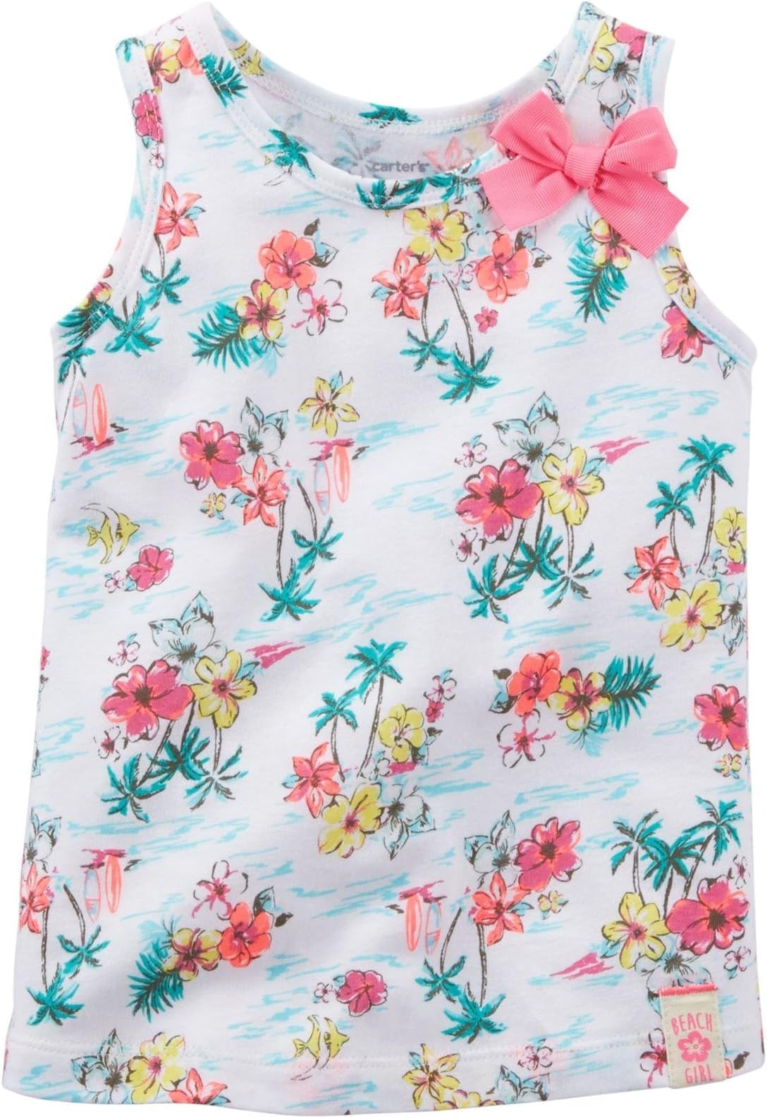 Carter's Little Girls' Print Tank (Toddler/Kid)