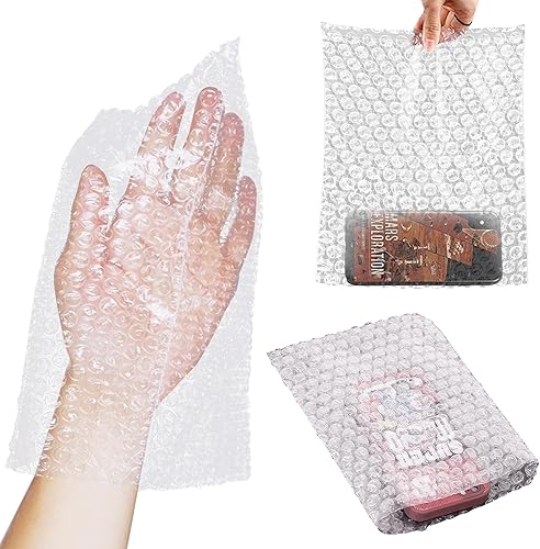 Miniatura 3 de Paquete de 50 bolsas de burbujas de 4 x 6 pulgadas, bolsas de burbujas pequeñas, bolsas de espuma gruesas a prueba de golpes para mudanza, envío y