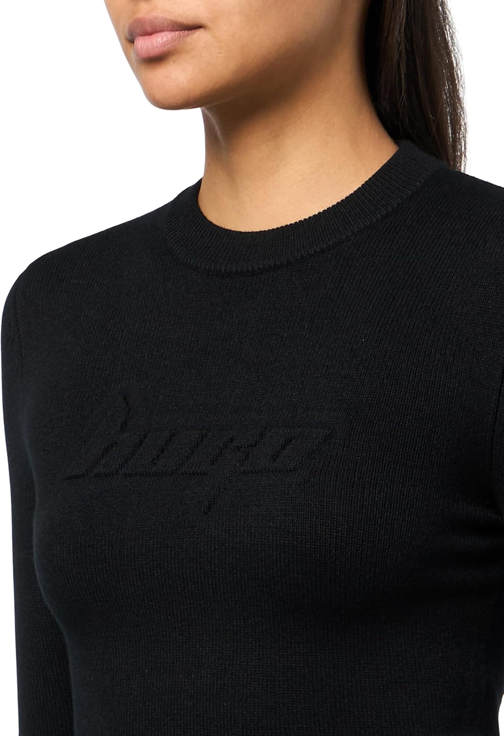 HUGO Women's Retro Logo Sweater - Image 3