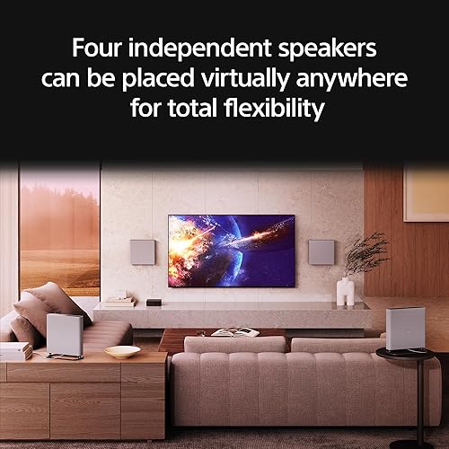 Miniatura 36 de Sony BRAVIA Theater Bar 8 HT-A8000 - Barra de sonido, sistema de sonido de cine en casa con diseño acústico innovador y tecnología de sonido