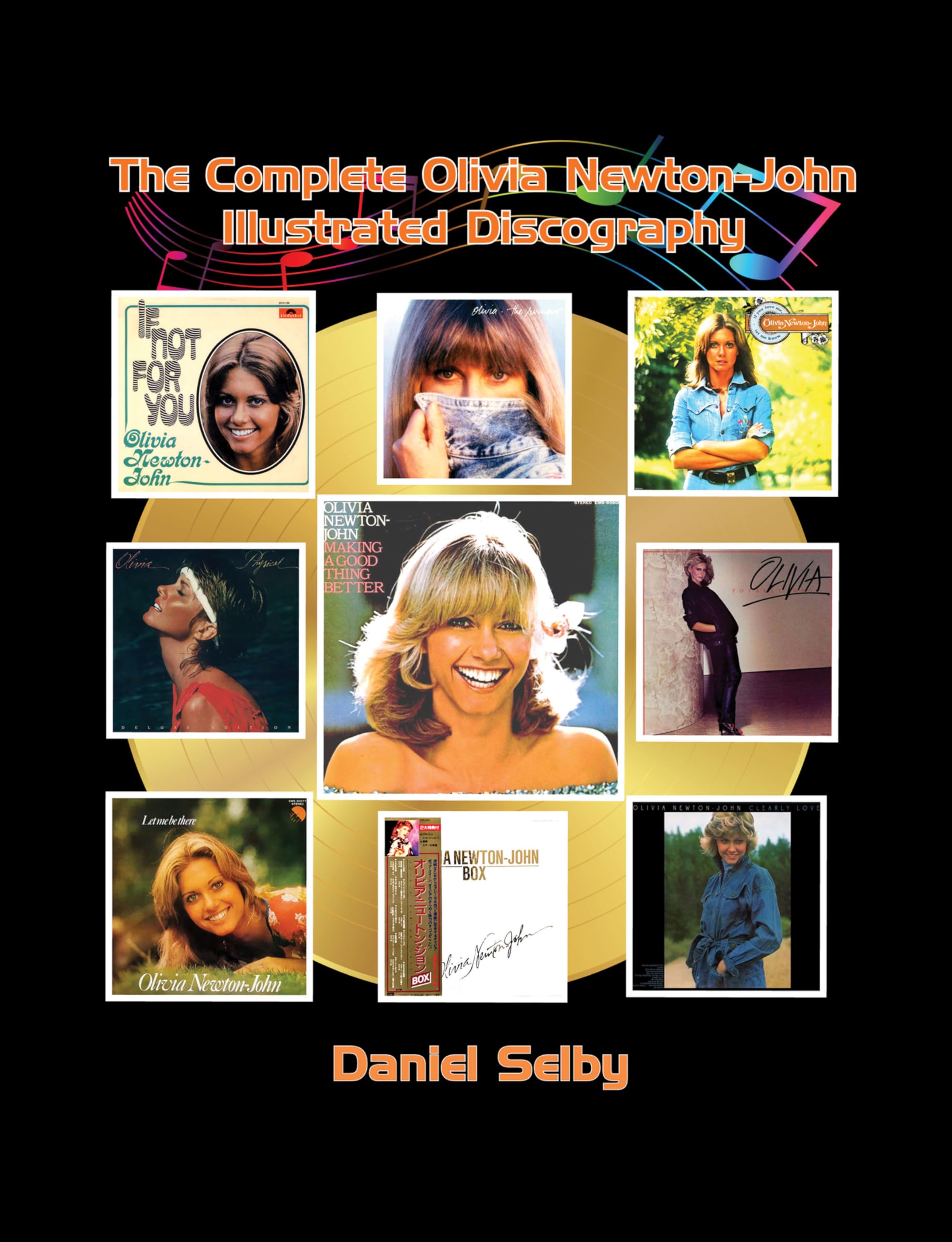 Olivia Newton-John Discography livre complet en anglais avec illustrations de vinyles rares