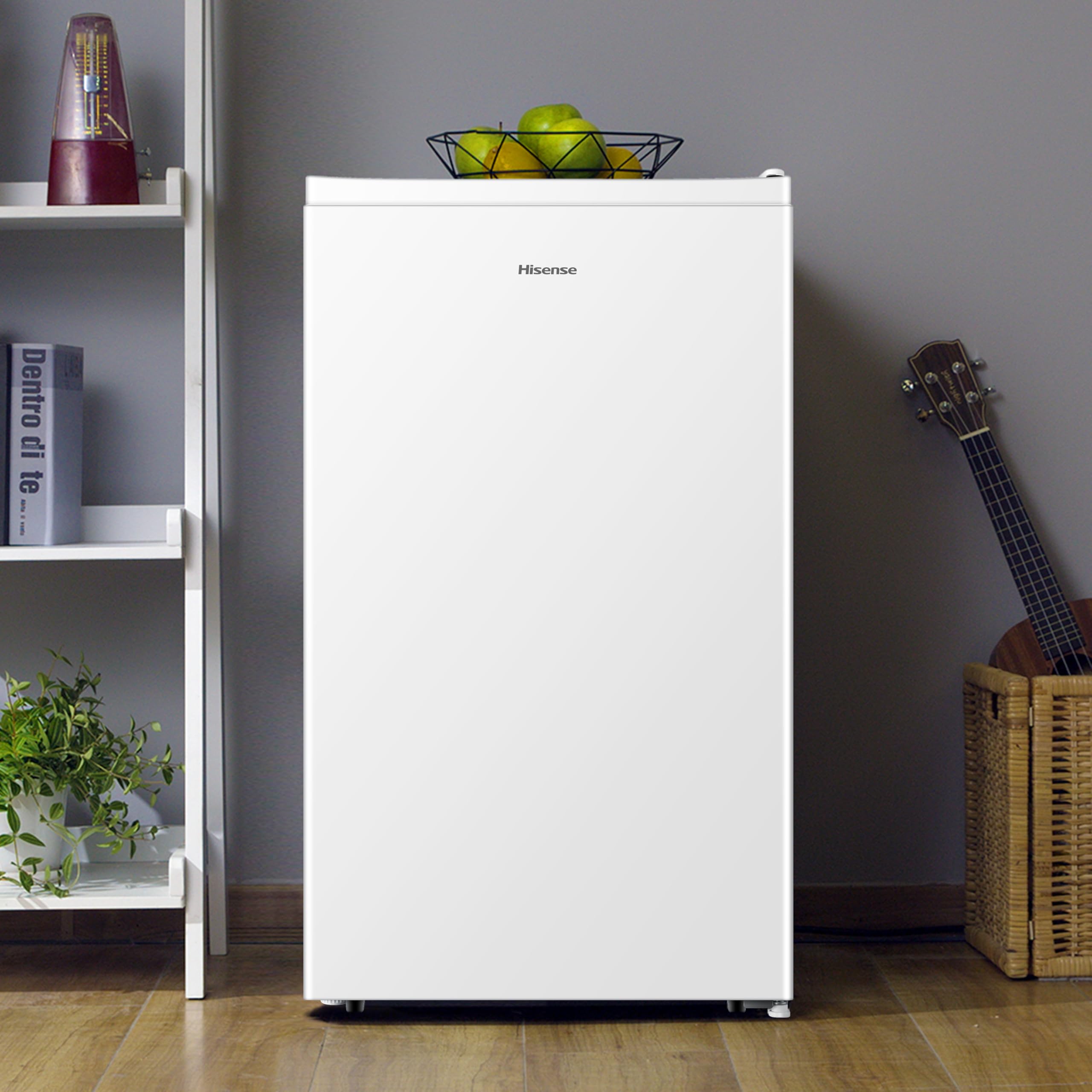Hisense MUR48092E Frigorifero Monoporta, Classe Efficienza Energetica E, Bianco, 94 Litri