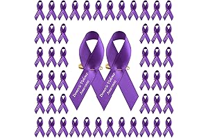 WANDIC Ribbon Badge for Domestic Violence Awareness