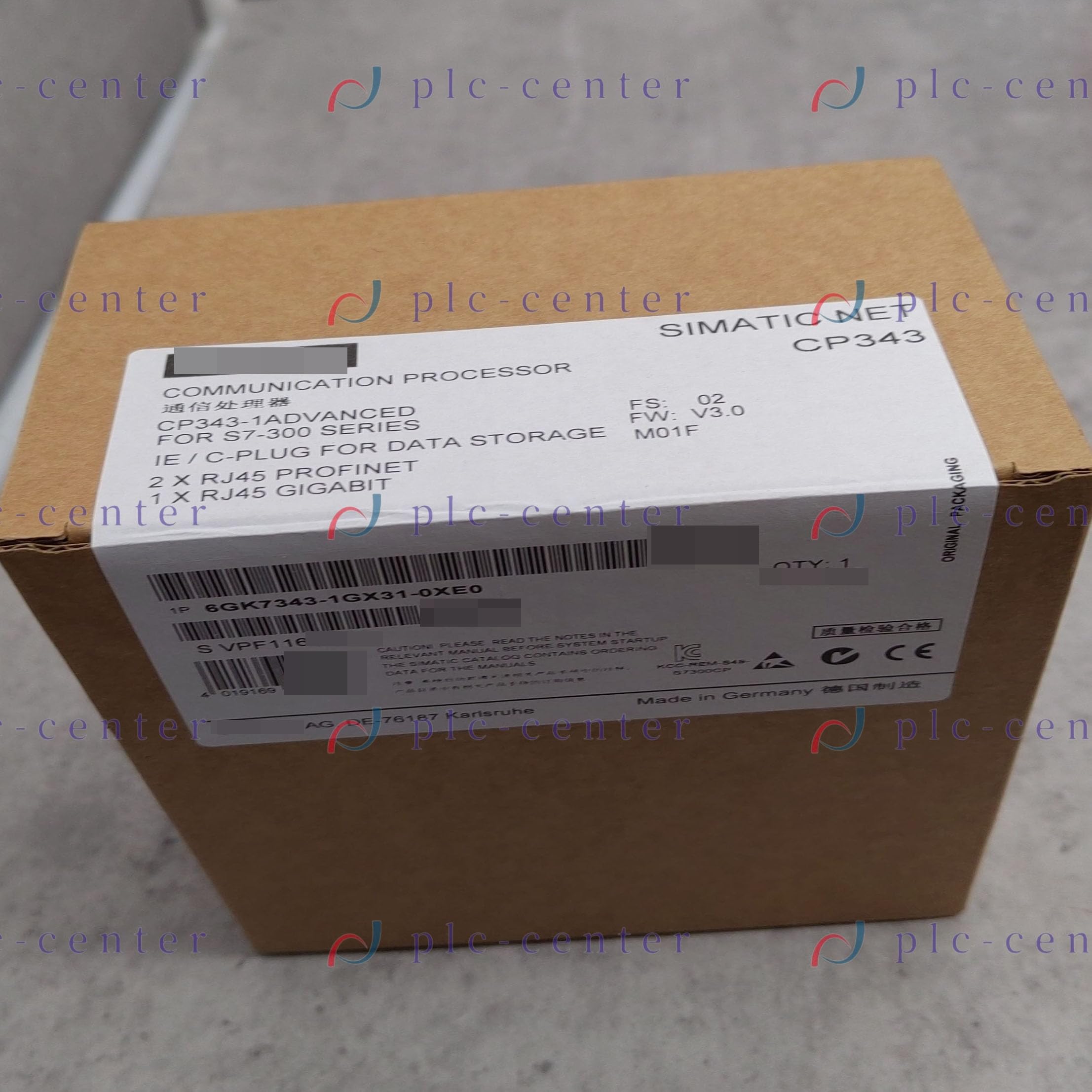 6GK7343-1GX31-0XE0 1PC New 6GK7 343-1GX31-0XE0 Module