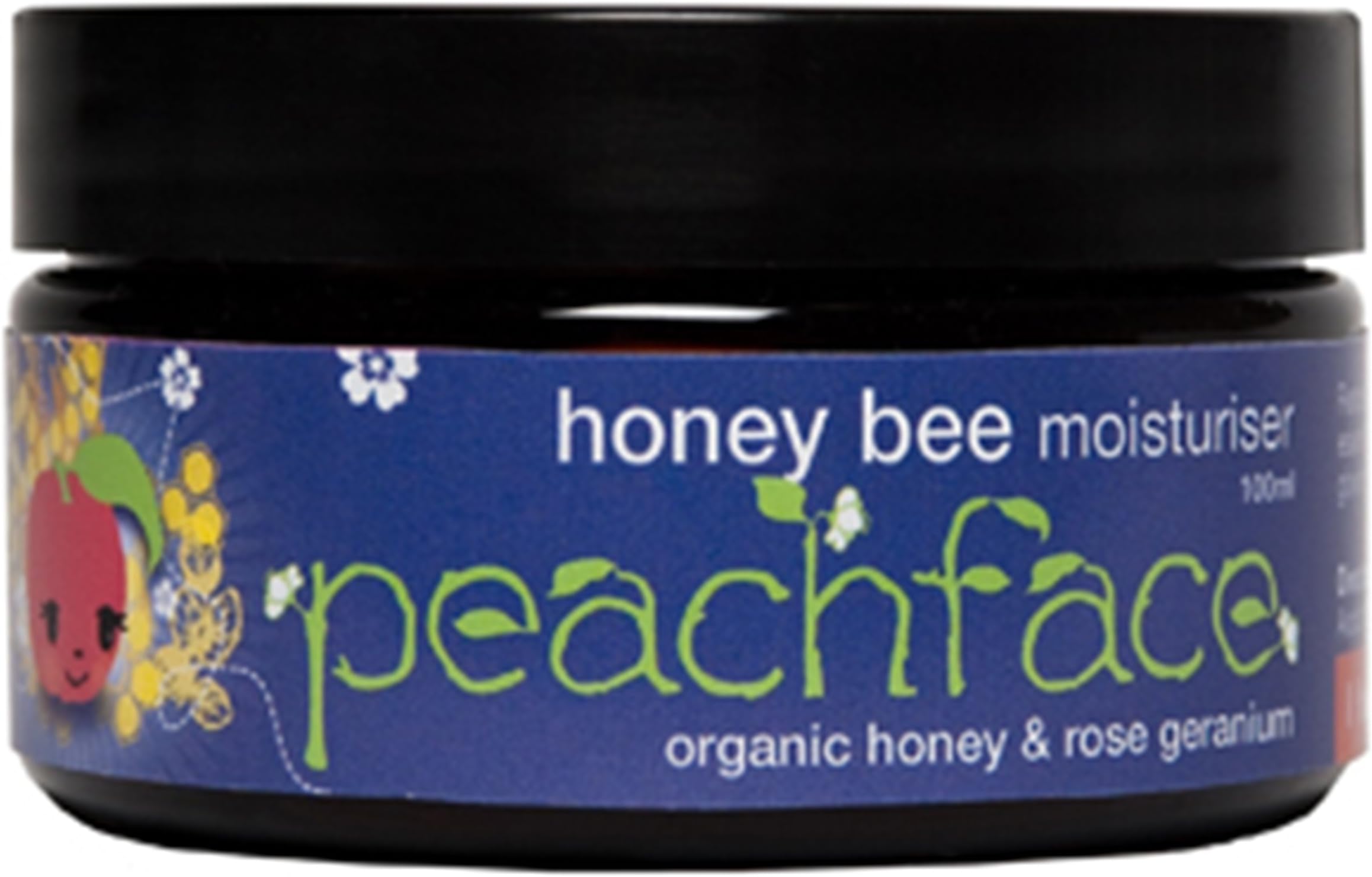 Peachface Tween Honey Bee Moisturizer with Organic Honey and Rose Geranium, 100 Gram