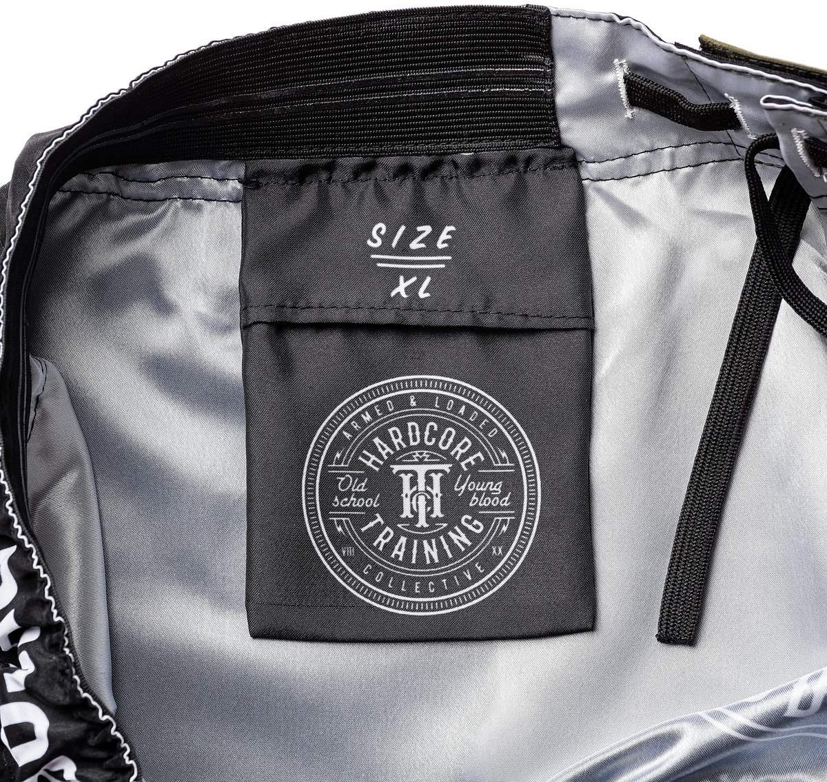 Hardcore Training Fight Shorts Recruit Black Green Red Purple Blue Men's Boxing MMA BJJ Grappling Kickboxing No Gi - Image 4