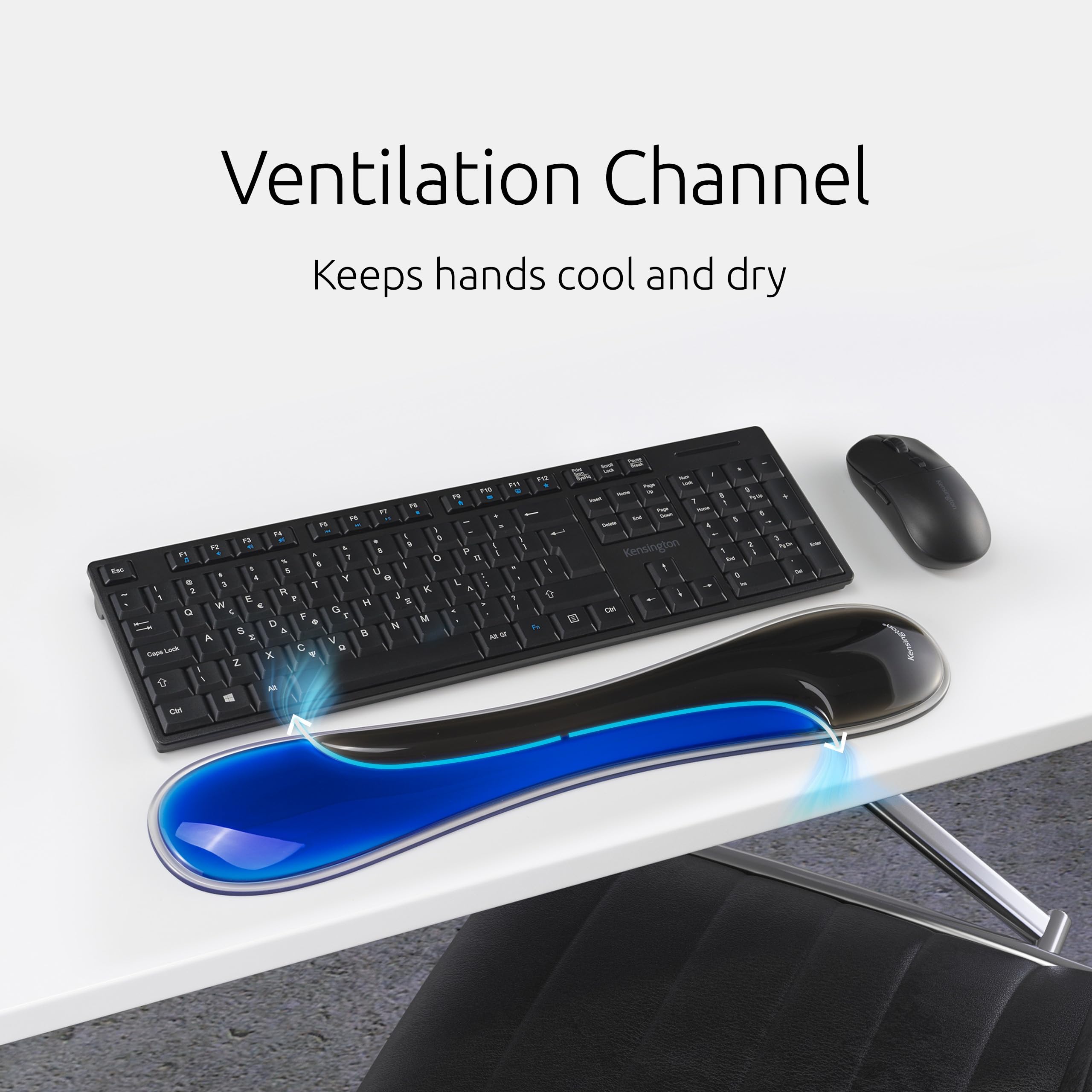 Amazon.co.jp：Kensington スリムデュオジェルリストレスト ロー