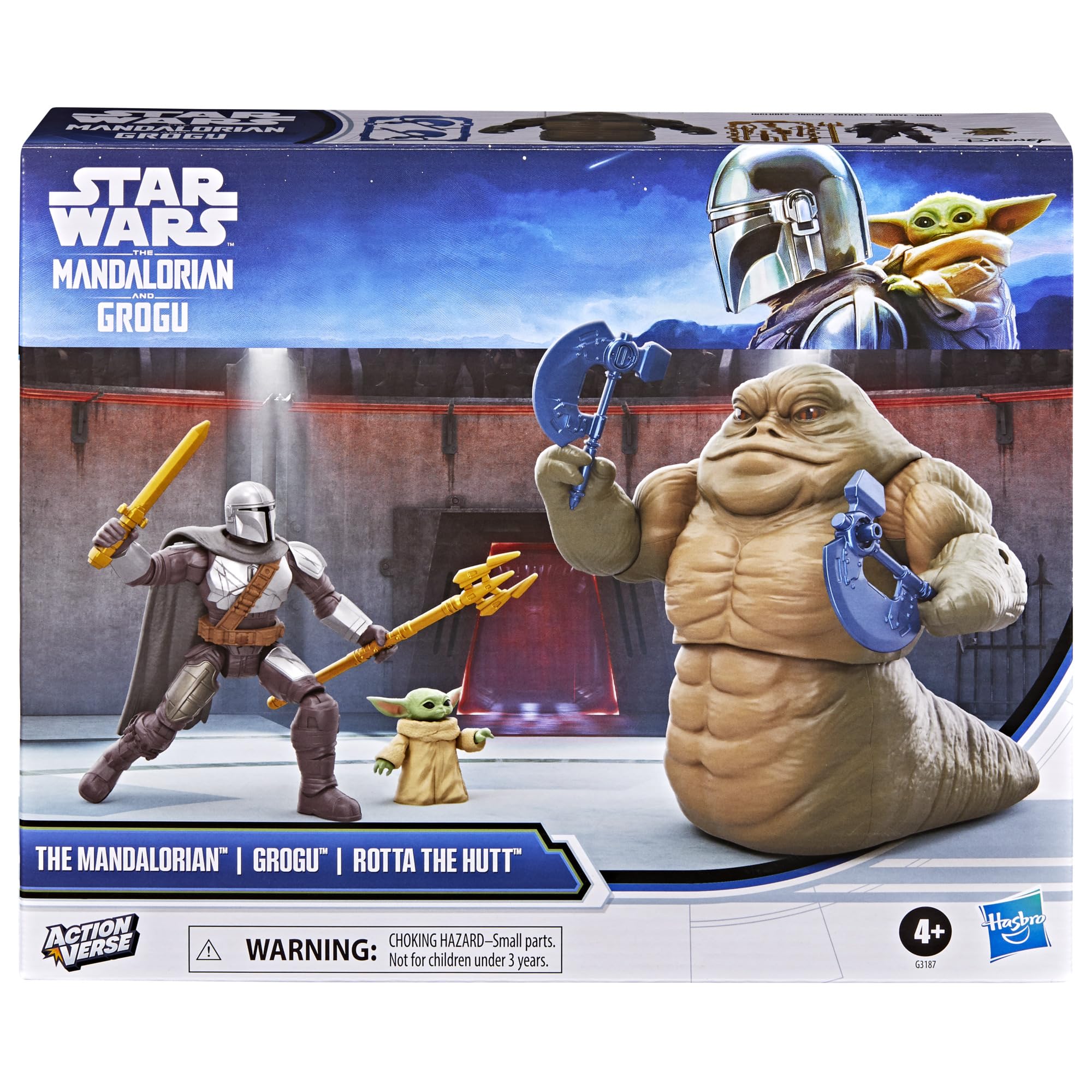 マンダロリアン＆グローグー アクションバース 2個セット Amazon.co.jp: スター・ウォーズ アクションバース マンダロリアンと