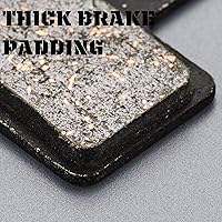 Vista 4 de 2 Pares de Pastillas de Freno para TRP Tektro Shimano Deore Br-M575 M525 M515 T615 T675 M505 M495 M486 M485 M475 M465 M447 M446 M445 M416 M415 M395