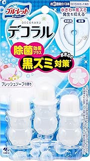 ブルーレットデコラル除菌効果プラス トイレ便器の内側 香りと汚れ着付防止の花びらジェル フレッシュソープ 約21日分