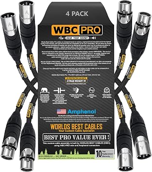 4  - 6  - WBC-PRO-Quad & XLR &