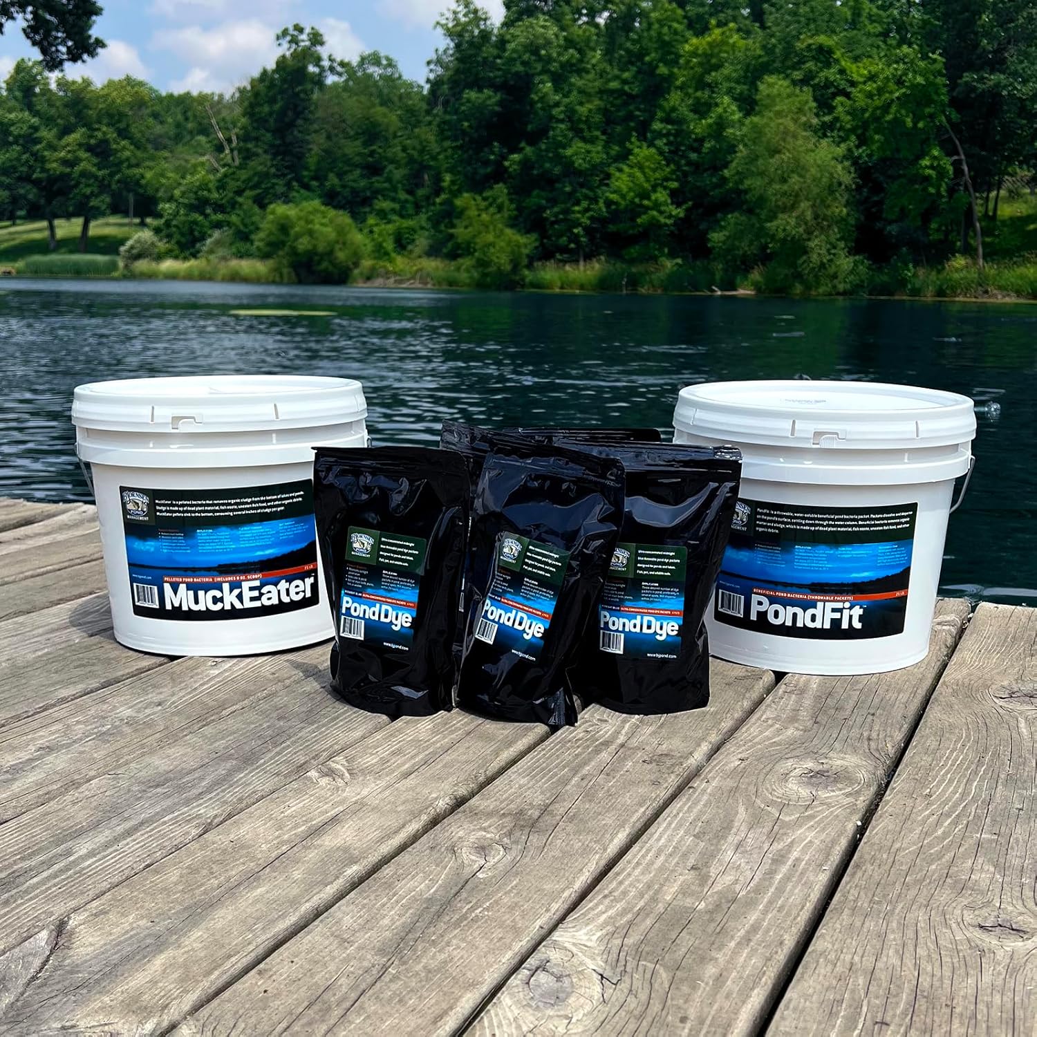 Natural Pond Treatment Pack – One Acre – Blue