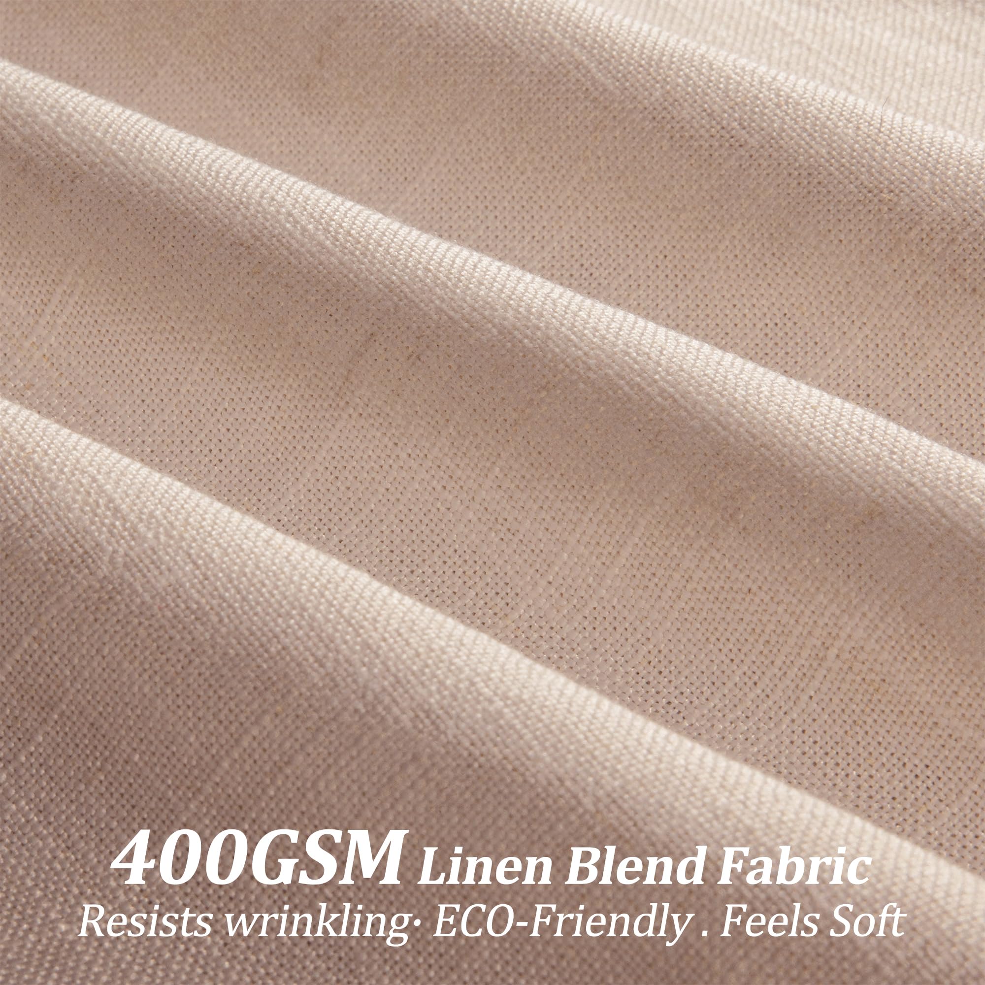 Linen Curtains - Pinch Pleat, Light Filtering -32