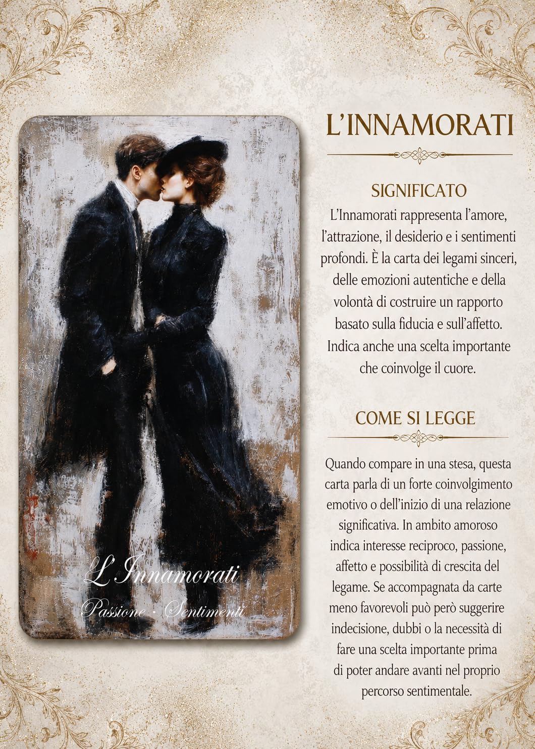 Sibille dei Legami – 60 Carte Divinatorie per consulti sentimentali e relazionali. Scatola a Finitura Effetto Touch
