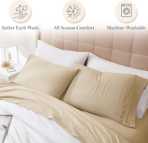 Vista 141 de Southshore Fine Linens®, juego de ropa de cama con bolsillo profundo Negro