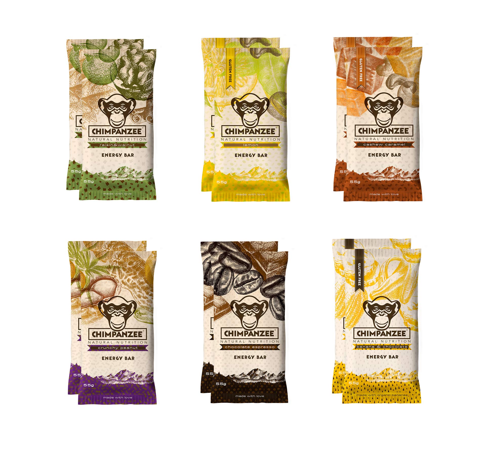 15er-Topseller-Mix Chimpanzeebar