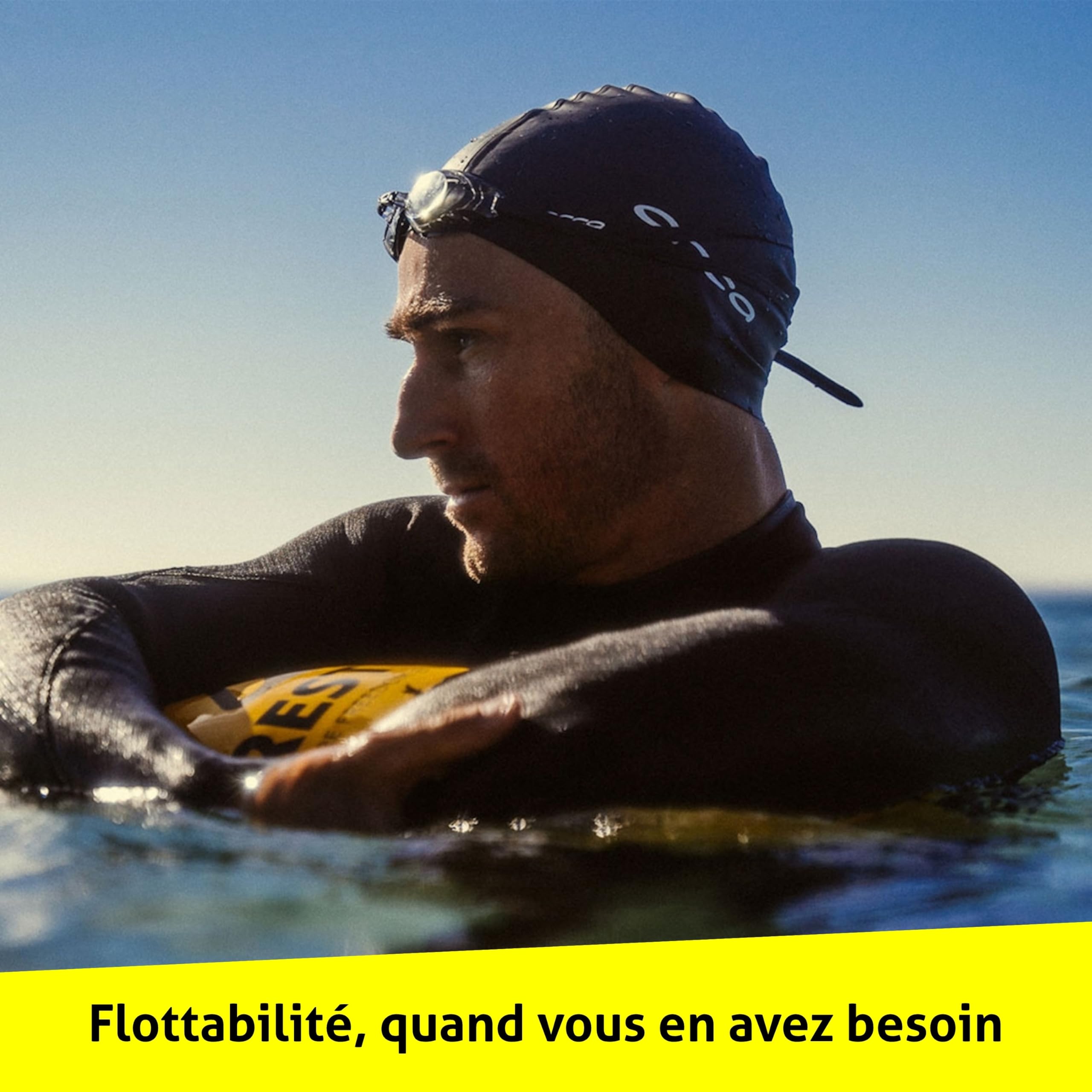Restube Bouée Flottante, Sac de Natation Étanche sans PVC Haute Visibilité pour Les Amateurs de Natation, Triathlon et Autres Sports Nautiques