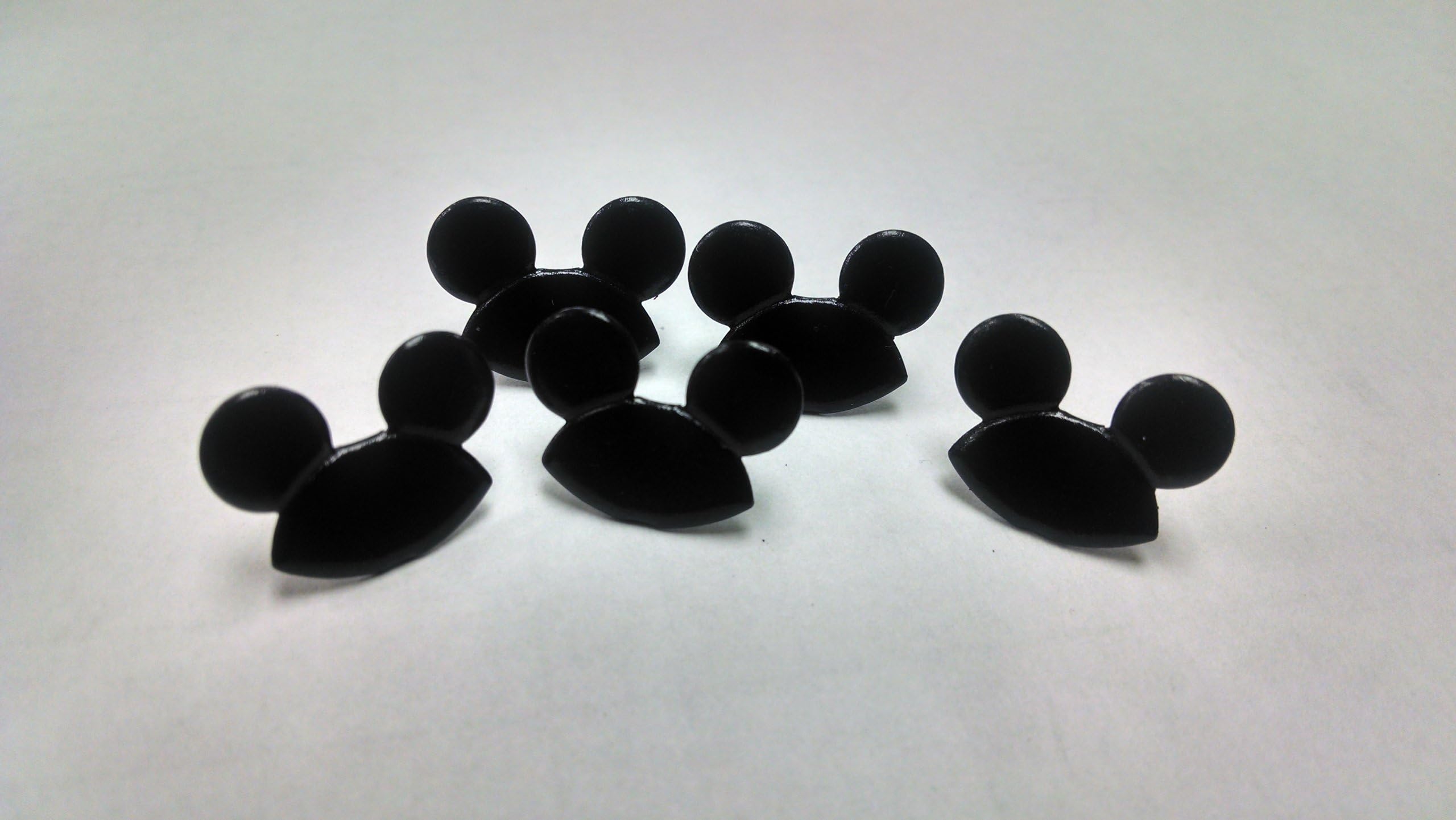 Mickey Ear Hat Brads Scrapbooking Embellishments - Pack of 5 - Paper Craft, Holiday Cards & Tags, Paper Piecing Supplies
