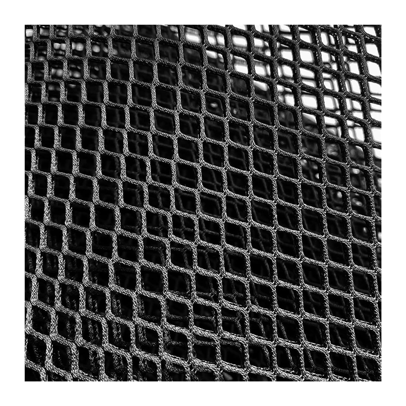 Tejido de malla para costura, Tela de malla capa aire 3D rejilla poliéster, 1 yarda, 140cm, blanca, negra for coser(Black,90cmx140cm)