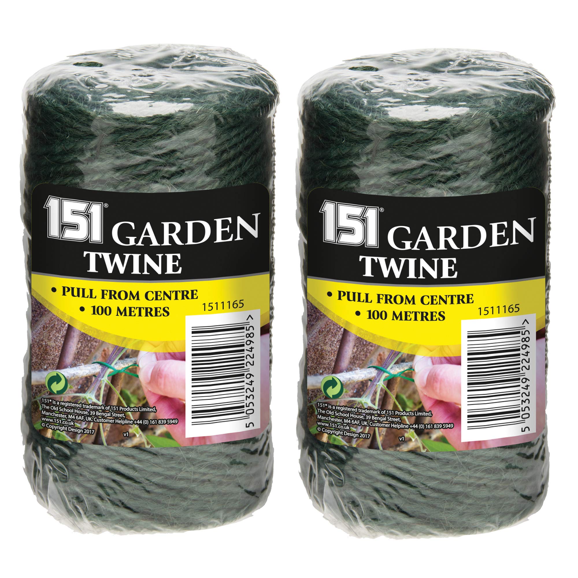 2 x Green Garden Twine 100m