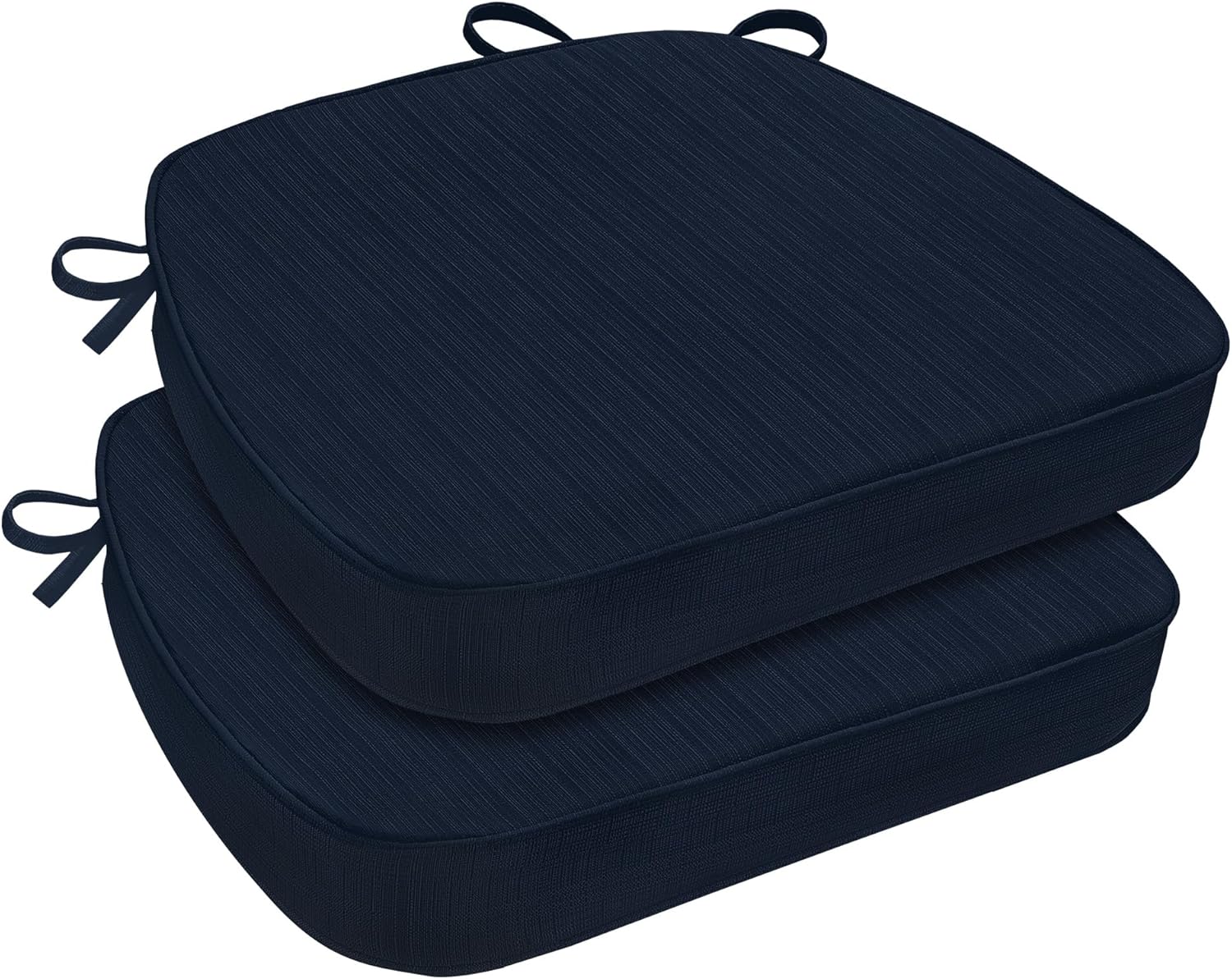 downluxe Indoor Chair Cushions for Dining Chairs, DShaped