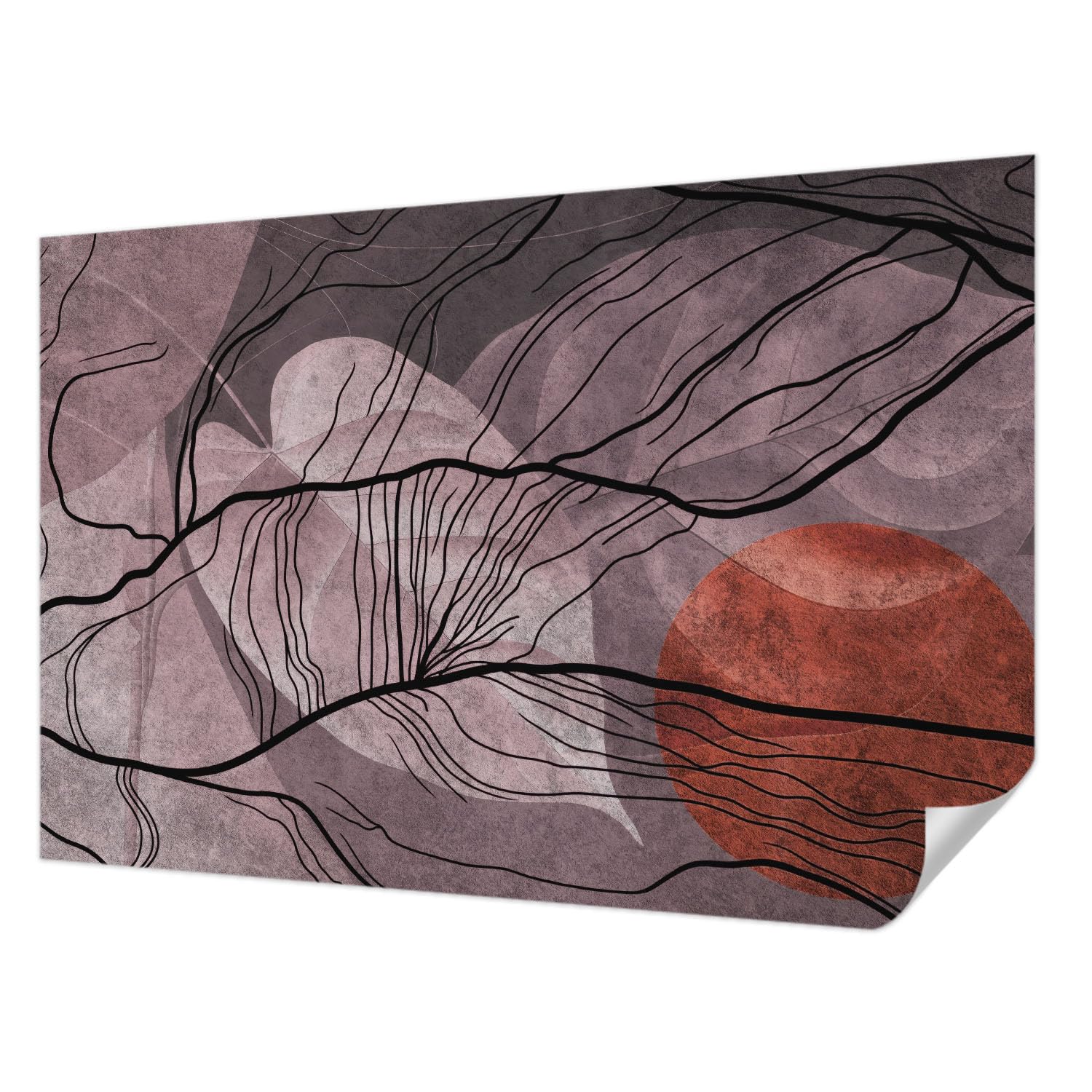 Papier peint haute qualité Tulup 104x70 cm décoration intérieure moderne et durable