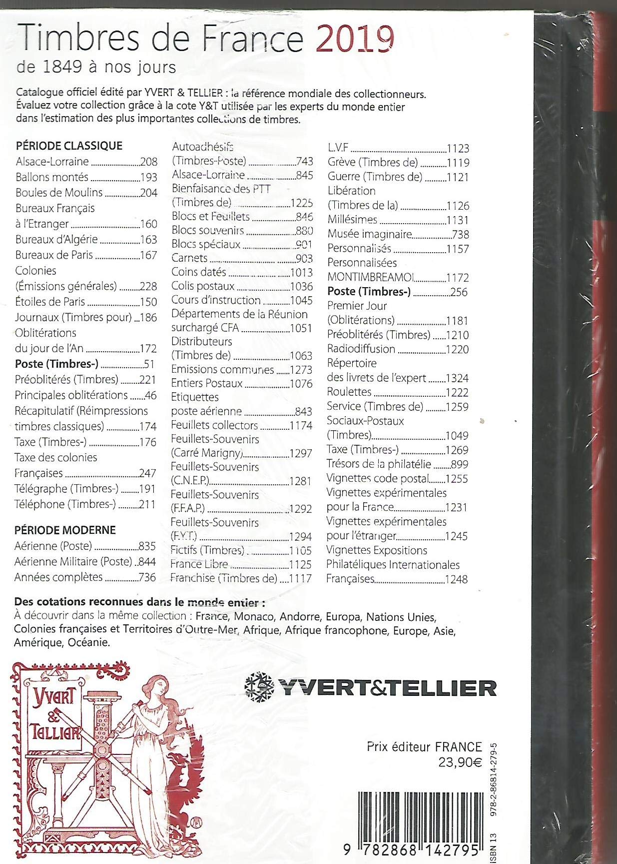 Catalogue de timbres-poste: Tome 1, France