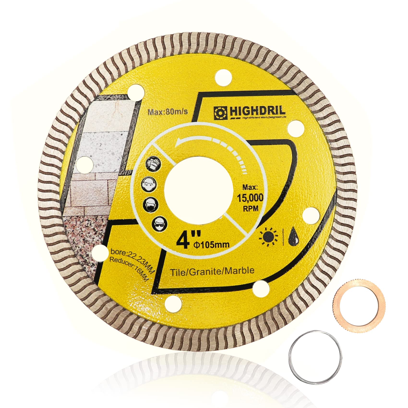 Disque Diamant PRO Pour Béton Armé - Lame Diamantée à Tronçonner