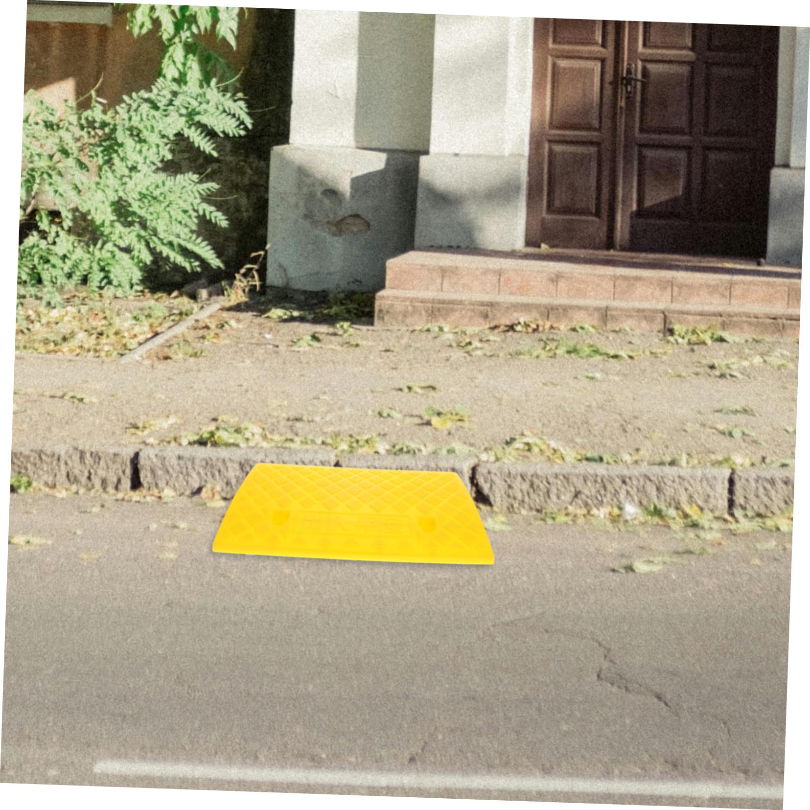 IMIKEYA Cordolo in plastica antiscivolo portatile per auto moto sedia ruote resistente leggero facile trasporto