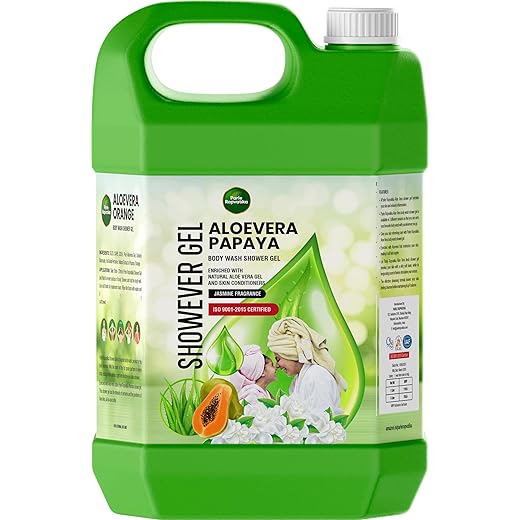 Ropvatika Aloevera Papaya Body Wash 5L