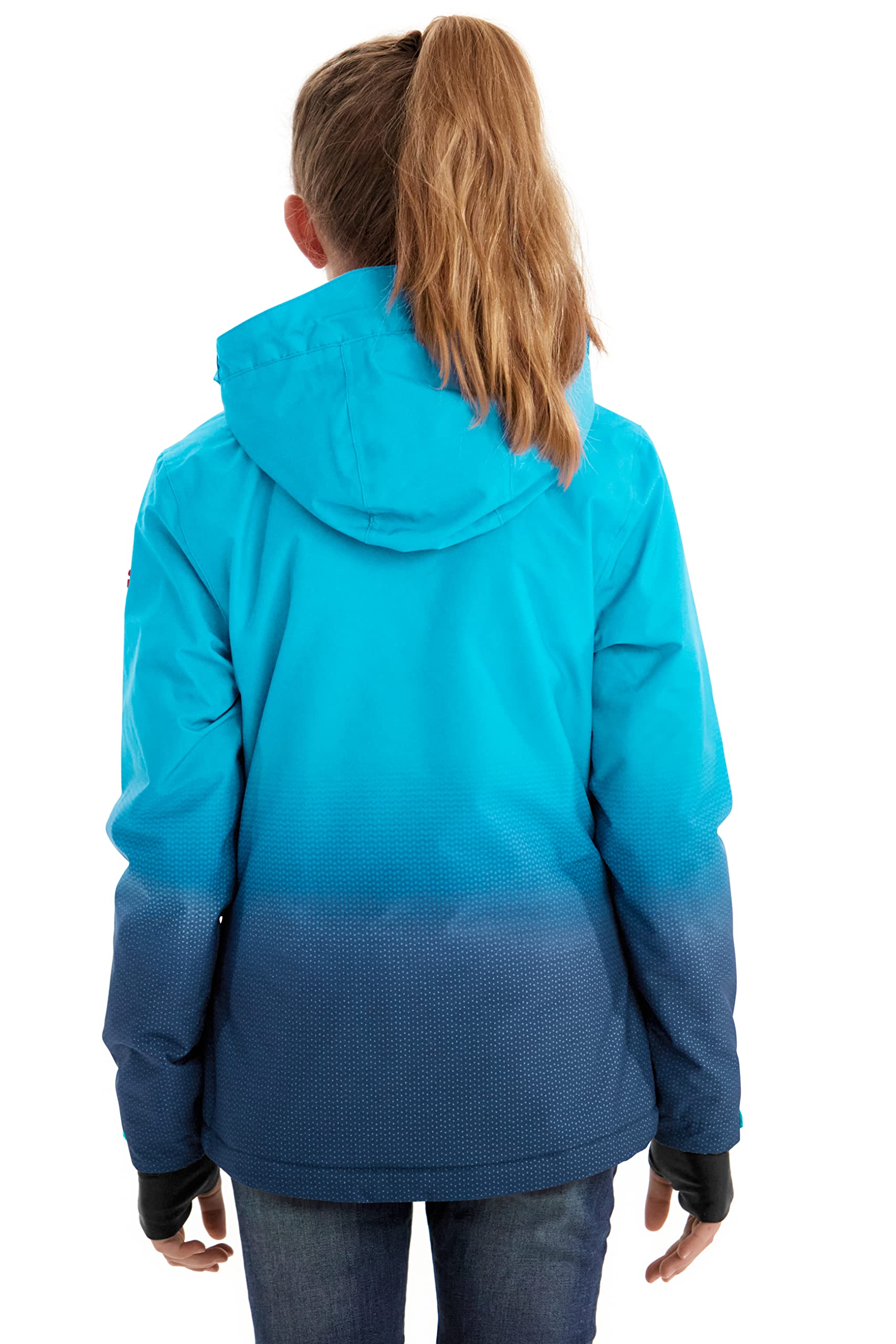 Killtec Lynge Grls Jckt E Veste fonctionnelle Avec Capuche Et Jupe Neige Fille
