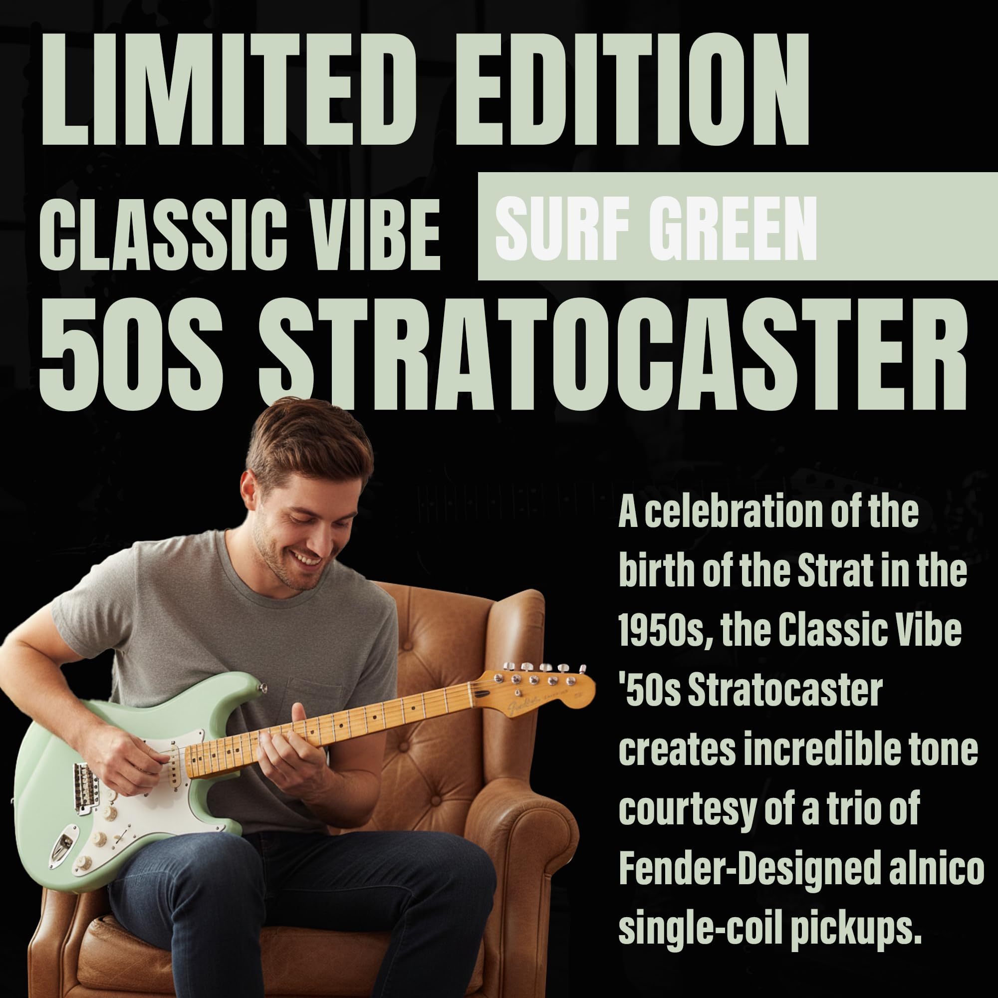 Amazon.co.jp: Fender Squier Classic Vibe '50s Stratocaster エレキ