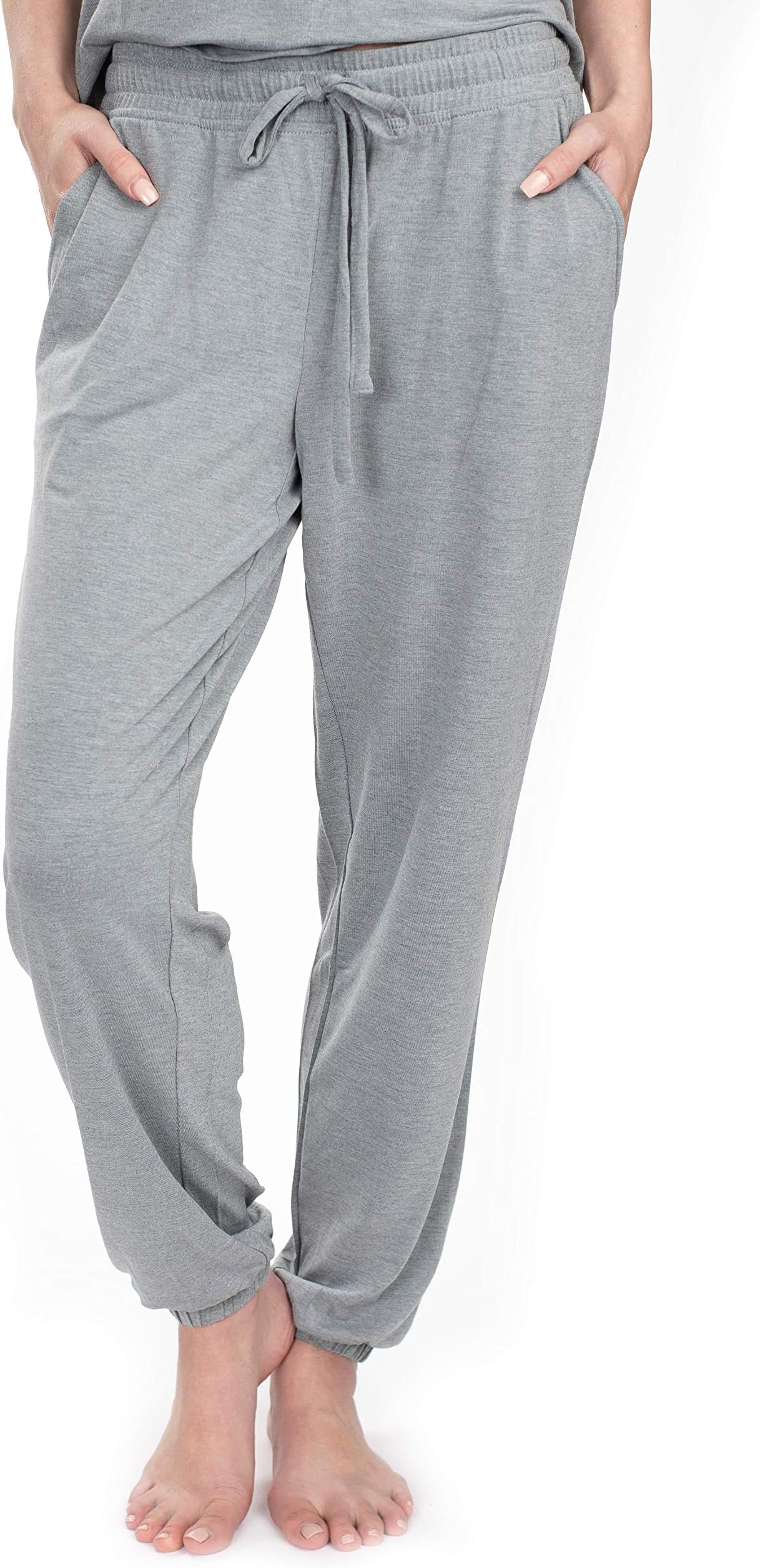 Cool Girl Women's Keep it Basic Cooling & Moisture Wicking Pajama Jogger Sleep Pant Pant