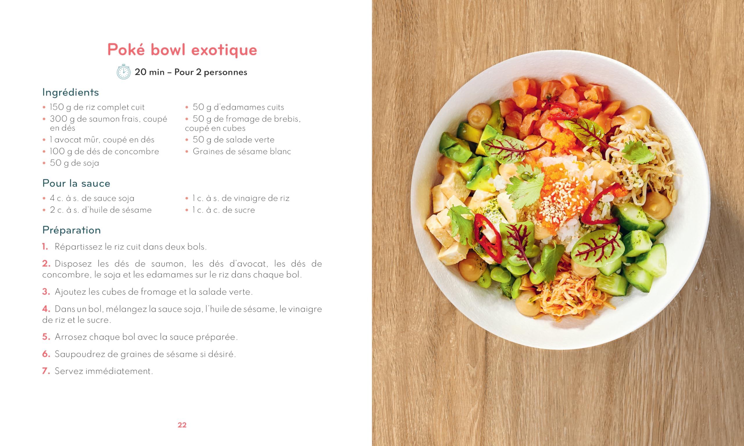 Coffret Poké bowl - Avec plus de 30 recettes de cuisine hawaïenne !